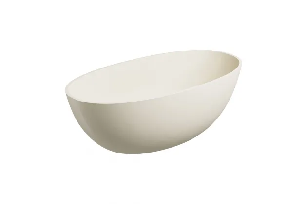 Wanna wolnostojąca Shell M+ white sand mat 160x75 cm - SHELLWWWS