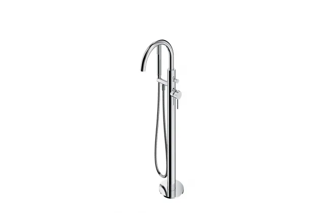 Y bateria wannowa wolnostojąca chrom połysk  - Y1233-SCR