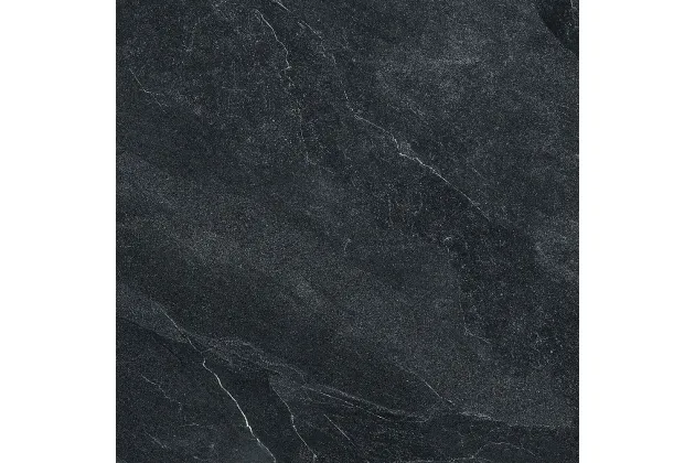 Shale Dark Nat. 120x120 SL0512 - czarna płytka gresowa