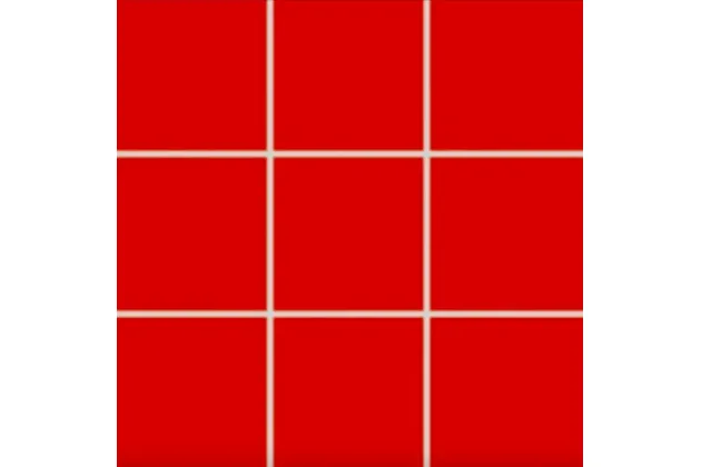 Color Two GAA0K359 czerwona błyszcząca 10x10 - płytka gresowa