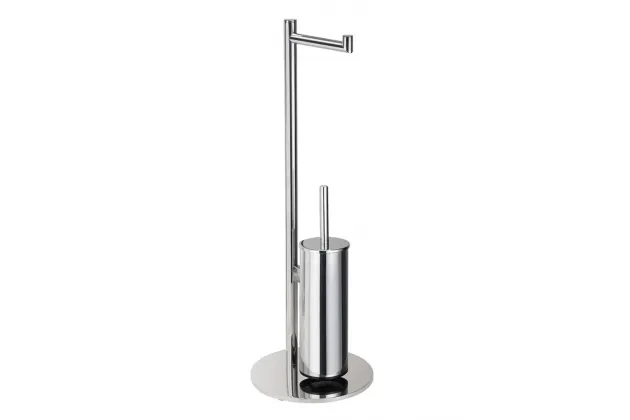 Zestaw szczotka do WC wraz z uchwytem na papier Omega - 104836112
