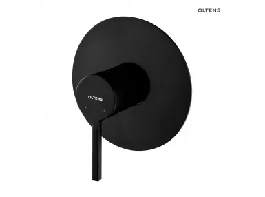 Oltens Rann bateria prysznicowa podtynkowa czarny mat 33107300