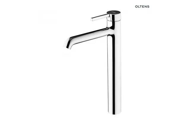 Oltens Rann bateria umywalkowa stojąca wysoka chrom 32405100