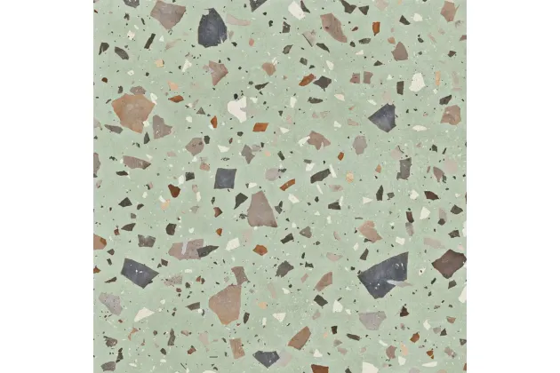 Pebble Green Natural 100x100 - płytka gresowa