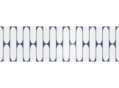 Rado Blue Ornato 30x100 - płytka ścienna