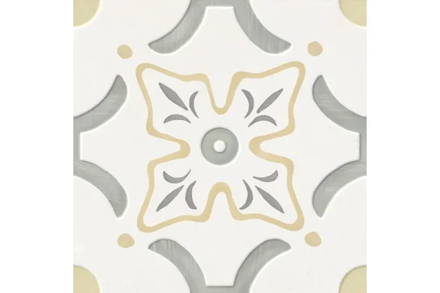 Llevant Yellow Flower 22,3x22,3 - płytka gresowa