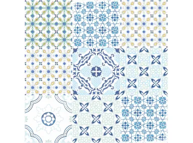 Vietri Decor Color Mix Lucido 22x22 - płytka gresowa