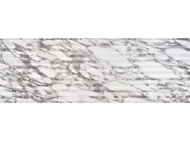 Fluted Calacatto Viola Rekt. 40x120 - płytka gresowa ścienna