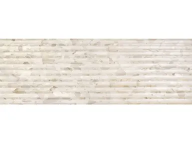 Fluted Terrazo Beige Rekt. 40x120 - płytka gresowa ścienna