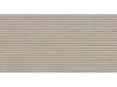 Bari Slat Grey Rekt. 60x120 - Drewnopodobna płyta ścienna