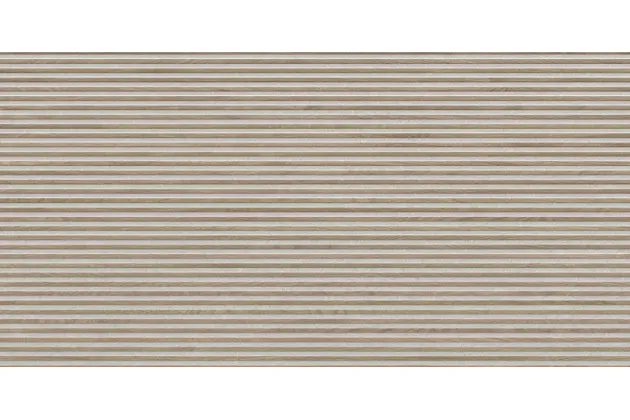Bari Slat Grey Rekt. 60x120 - Drewnopodobna płyta ścienna