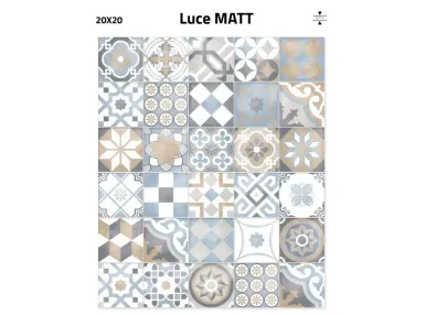 Cementine Mix Matt 20x20 - płytka ścienna