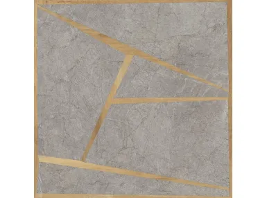 Mindwalk Woody Grey Rett. 120x120 - płytka gresowa