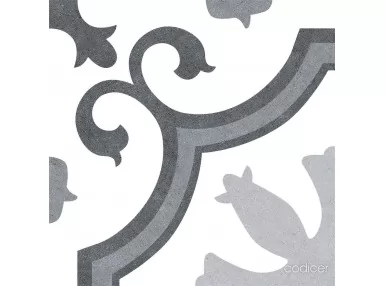 Codicer Lacour Grey 25x25 cm. Płytki gresowe wzorzyste.
