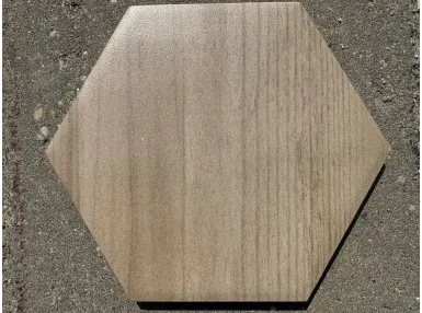 Mini Hex Light Oak 11,8x10,2 - płytka gresowa