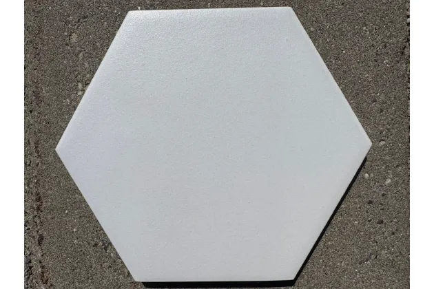 Mini Hex White 11,8x10,2 - płytka gresowa