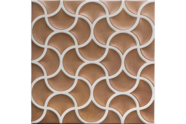 Bari Lattice Cotto 33x33 - Płytka gresowa