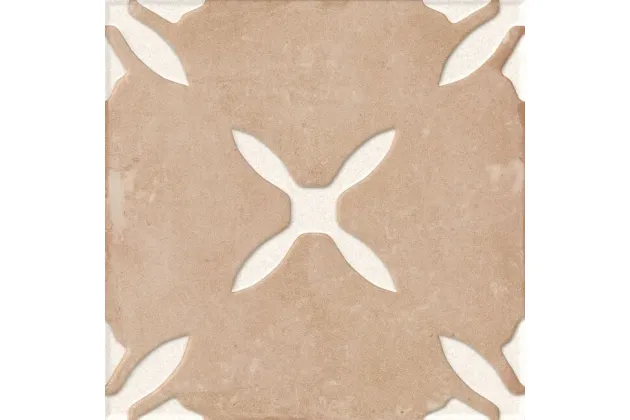 Pangea Clay Flower 22,3x22,3 - płytka gresowa