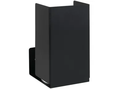 Uchwyt na papier toaletowy zapasowy Living, czarny mat - 101512030