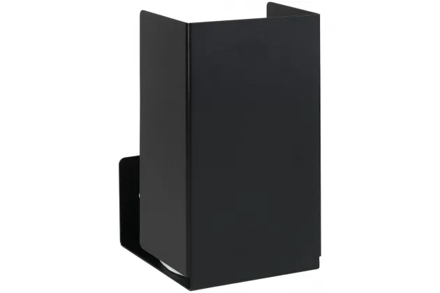 Uchwyt na papier toaletowy zapasowy Living, czarny mat - 101512030