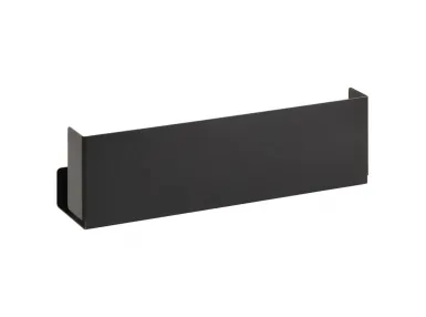 Półka Living 400mm w kolorze czarny mat - 101502420