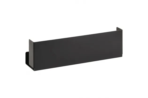 Półka Living 400mm w kolorze czarny mat - 101502420