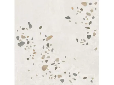 Awen White Decor Nat. Rect. 90x90 - płytka gresowa