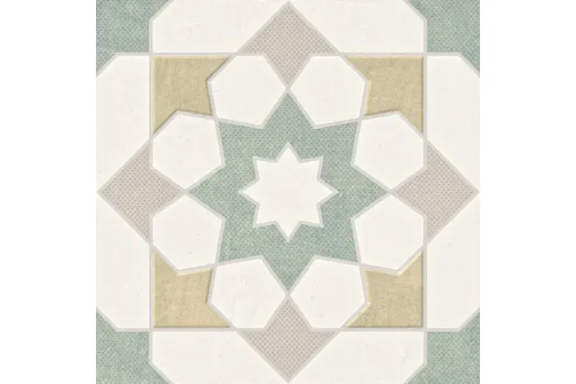 Doha Green Star 22,3x22,3 - płytka gresowa