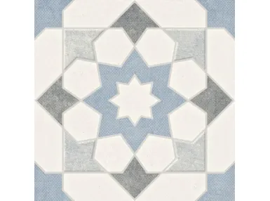 Doha Blue Star 22,3x22,3 - płytka gresowa