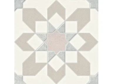Doha Taupe Flower 22,3x22,3 - płytka gresowa