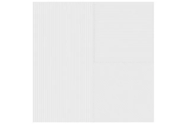 Lins White 20x20 - płytka ścienna