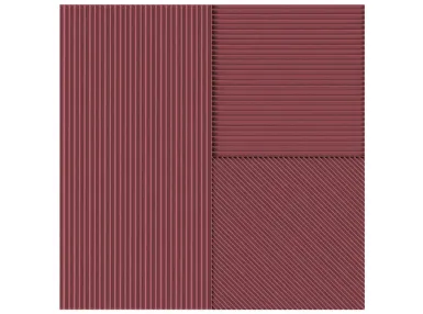 Lins Bordeaux 20x20 - płytka ścienna