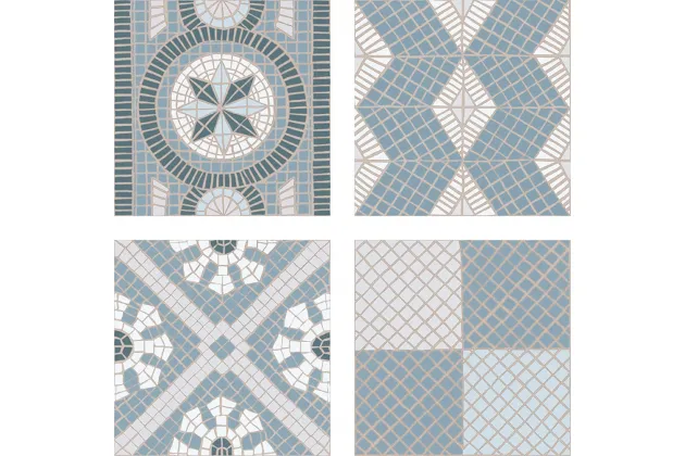 Taco Tessela Blue 16,5x16,5 - Płytki gresowe