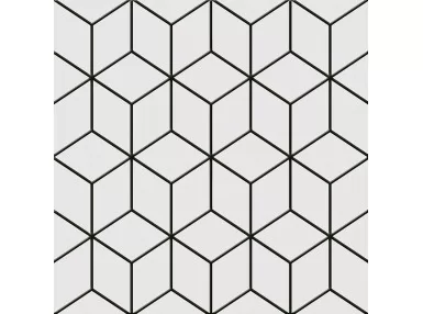 Alhambra Negro 25x25 - Płytka gresowa wzorzysta