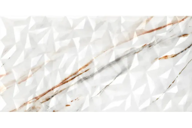Marmol Gold Decor 25x50 - płytka ścienna
