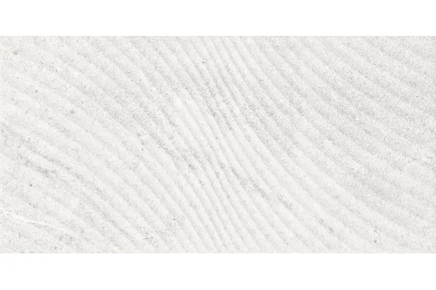 Piedra Silver Decor Mate 25x50 - płytka ścienna