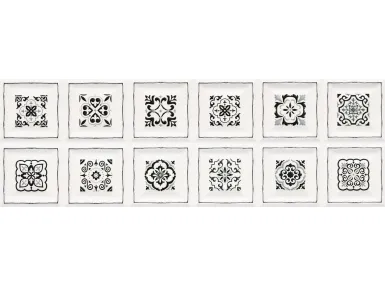 Navi Black 3D 30x90 - płytka ścienna