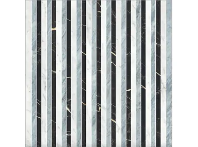 Majestic Oblesse Bianco/Blu/Nero Rekt. 60x120 - płytka gresowa