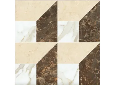 Majestic Piramide Oro/Crema/Bruno Rekt. 60x120 - płytka gresowa