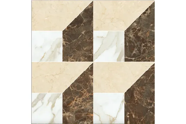 Majestic Piramide Oro/Crema/Bruno Rekt. 60x120 - płytka gresowa