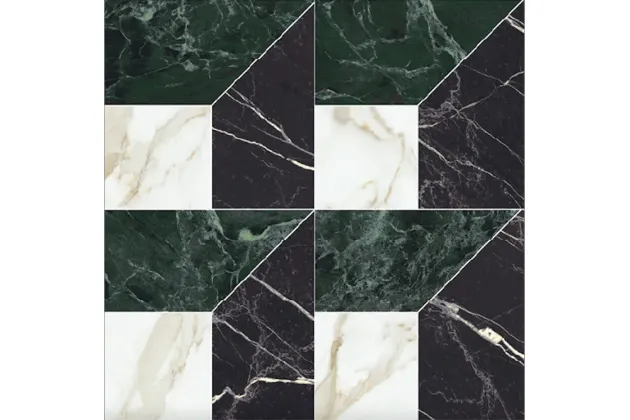 Majestic Piramide Oro/Verde/Nero Rekt. 60x120 - płytka gresowa