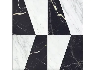 Majestic Visual Bianco/Nero Rekt. 60x120 - płytka gresowa