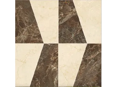 Majestic Visual Crema/Bruno Rekt. 60x120 - płytka gresowa