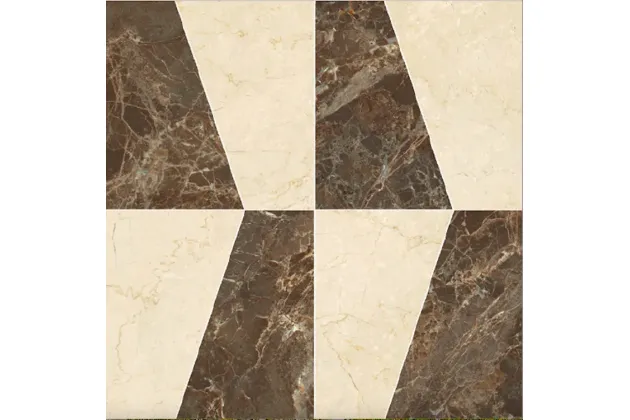 Majestic Visual Crema/Bruno Rekt. 60x120 - płytka gresowa