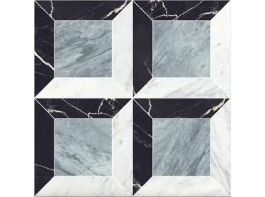 Majestic Prestige Bianco/Blu/Nero Rekt. 60x120 - płytka gresowa