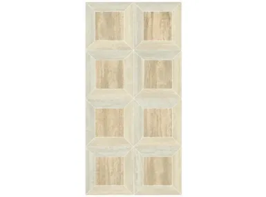 Il Travertino Window Almond/White/Ivory Rekt. 60x120 - płytka gresowa