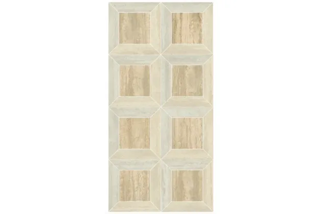 Il Travertino Window Almond/White/Ivory Rekt. 60x120 - płytka gresowa