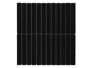 Kitkat Black Matt 29,7x29,3 - mozaika ścienna