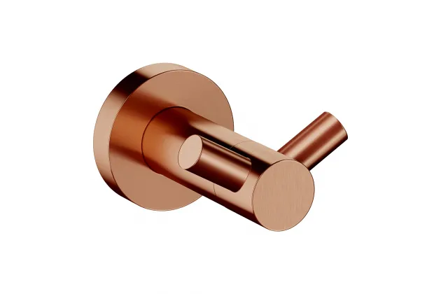 Haczyk podw&oacute;jny Modern Project - miedź szczotkowana, MP60120CPB