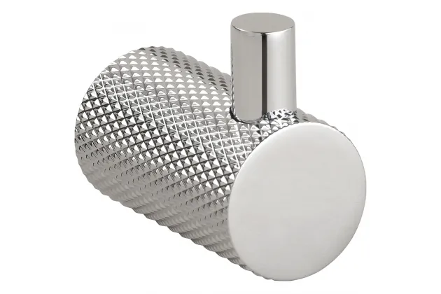 Haczyk pojedynczy na ubranie Brilia, srebrny poler - 177106020